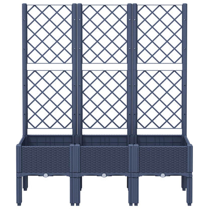 Garden Planter With Trellis Pp