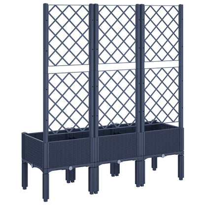 Garden Planter With Trellis Pp
