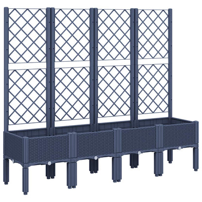 Garden Planter With Trellis Pp
