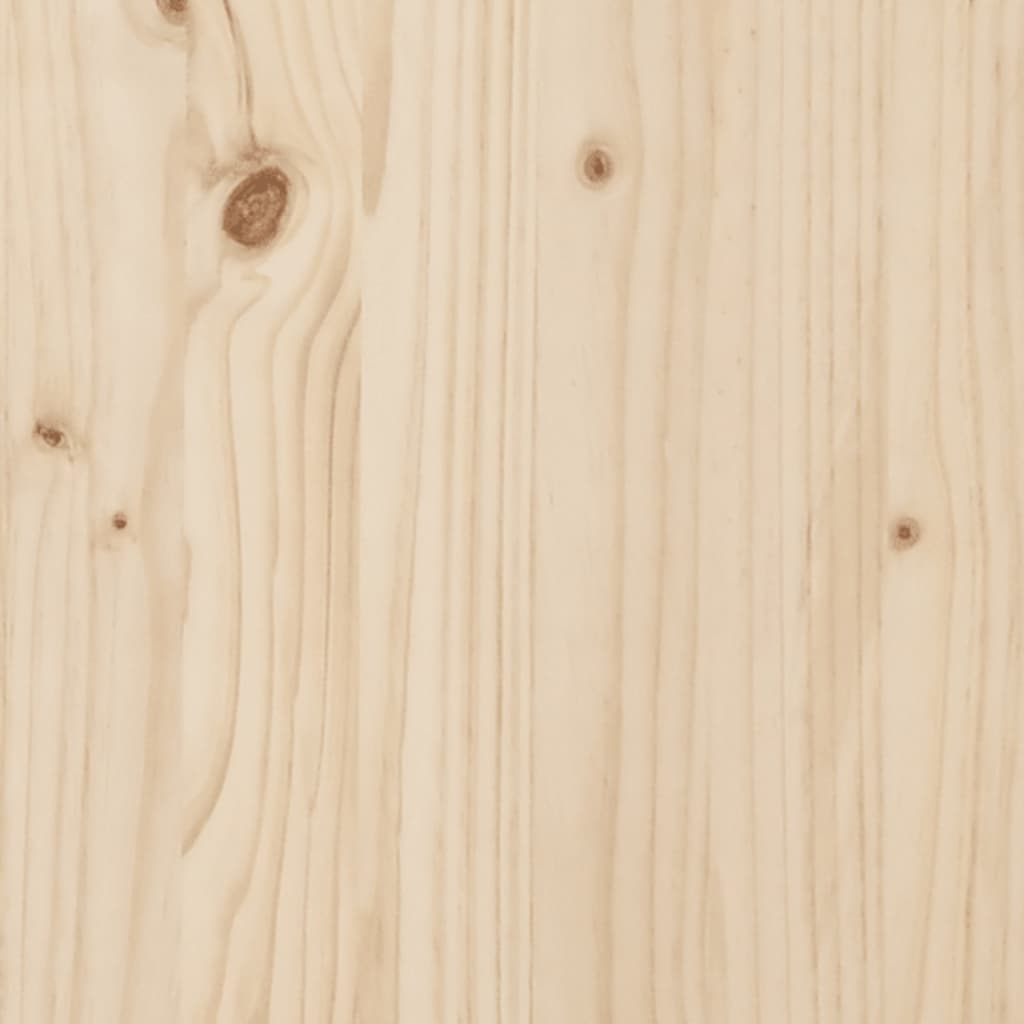 Bed Frame Without Mattress Solid Wood Pine