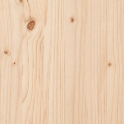 Bed Frame Without Mattress Solid Wood Pine