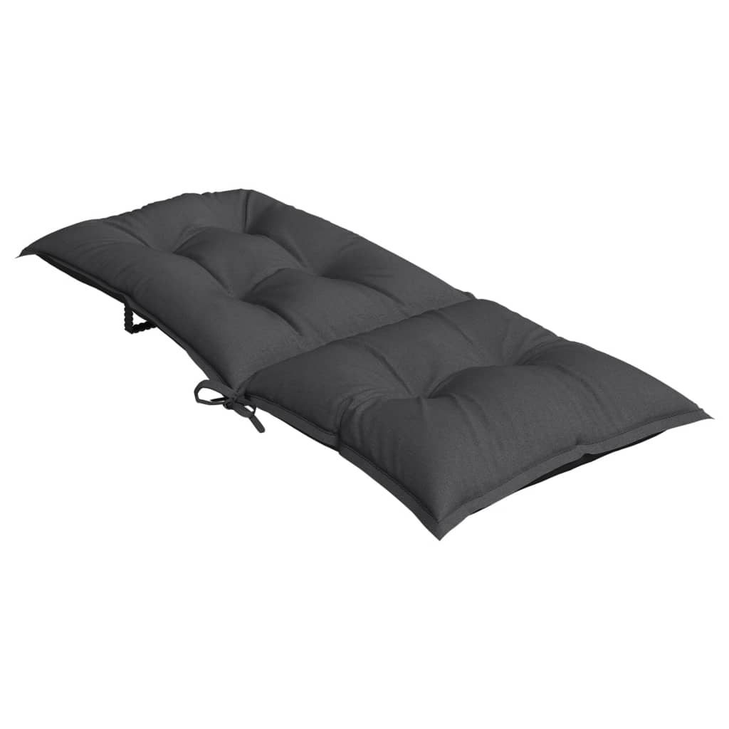 Highback Chair Cushions 6 Pcs Fabric