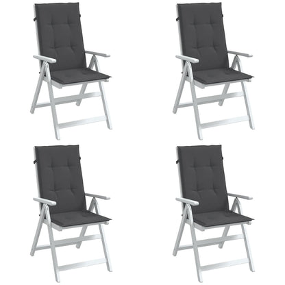 Highback Chair Cushions 6 Pcs Fabric