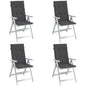Highback Chair Cushions 6 Pcs Fabric