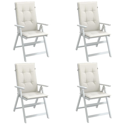 Highback Chair Cushions 6 Pcs Fabric