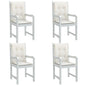 Lowback Chair Cushions 6 Pcs Fabric