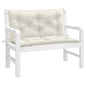 Garden Bench Cushions 2 Pcs Fabric