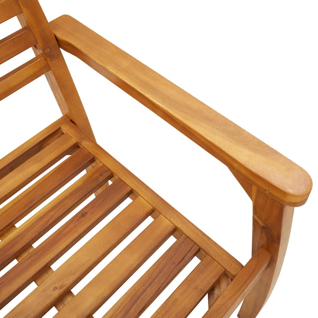 Garden Chairs 2 Pcs 59X55X85 Cm Solid Wood Acacia