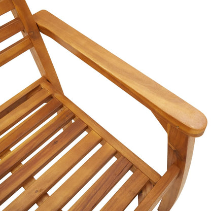 Garden Chairs 2 Pcs 59X55X85 Cm Solid Wood Acacia