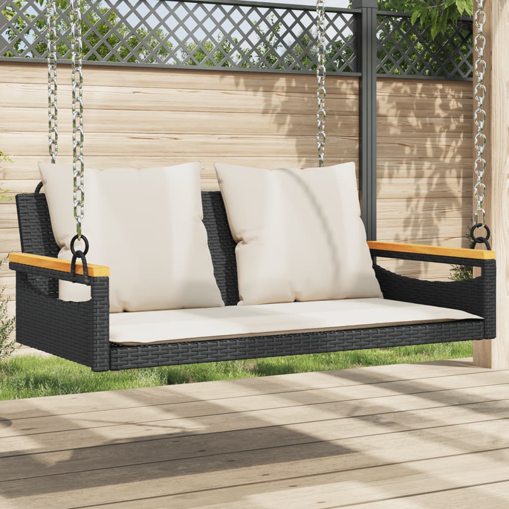 Swing Bench Poly Rattan