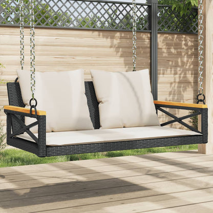 Swing Bench Poly Rattan