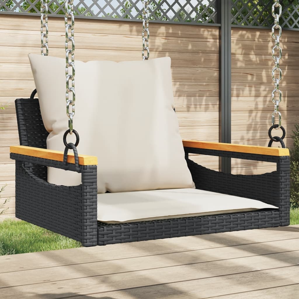 Swing Bench Poly Rattan