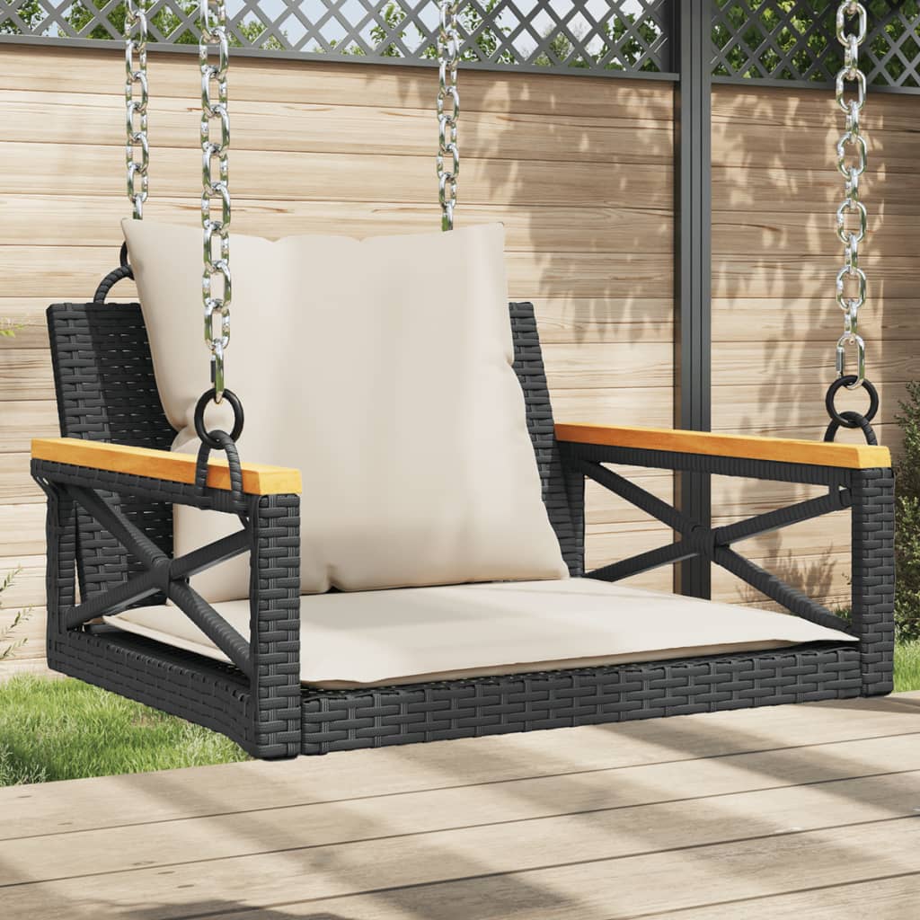 Swing Bench Poly Rattan