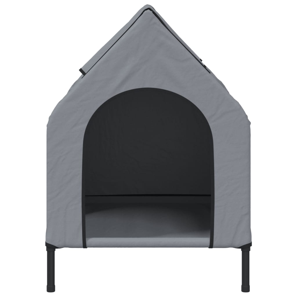 Dog House Light Grey Oxford Fabric And Steel