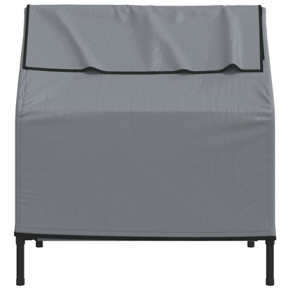 Dog House Light Grey Oxford Fabric And Steel