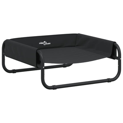 Elevated Dog Bed Anthracite Oxford Fabric And Steel