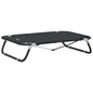 Dog Bed Foldable Anthracite Oxford Fabric And Steel