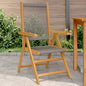 Garden Chairs 2 Pcs Solid Wood Acacia And Polypropylene