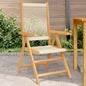 Garden Chairs 2 Pcs Solid Wood Acacia And Polypropylene