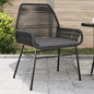 Garden Chairs 2 Pcs With Cushions Poly Rattan