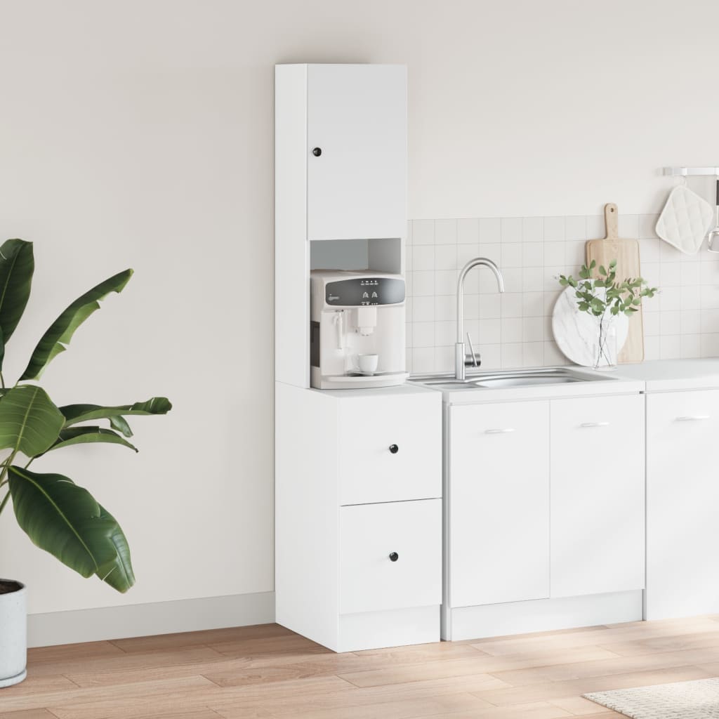 Kitchen Cabinet 35X50X180 Cm Engineered Wood