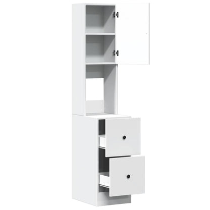 Kitchen Cabinet 35X50X180 Cm Engineered Wood