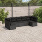 8 Piece Garden Sofa Set With Cushions Poly Rattan