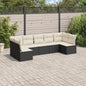 8 Piece Garden Sofa Set With Cushions Poly Rattan