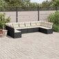 10 Piece Garden Sofa Set With Cushions Poly Rattan