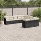 12 Piece Garden Sofa Set With Cushions Poly Rattan