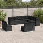 12 Piece Garden Sofa Set With Cushions Poly Rattan