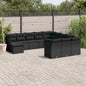 13 Piece Garden Sofa Set With Cushions Poly Rattan