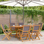 Garden Chairs 2 Pcs White Solid Wood Acacia And Fabric