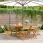 Bistro Chairs 2 Pcs Solid Wood Acacia And Poly Rattan