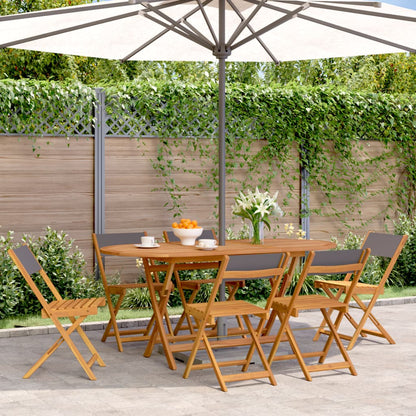 Bistro Chairs 2 Pcs White Solid Wood Acacia And Fabric