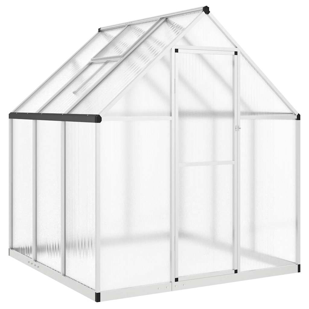 Greenhouse With Base Frame Aluminium