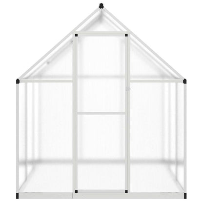 Greenhouse With Base Frame Aluminium