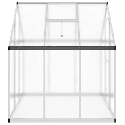 Greenhouse With Base Frame Aluminium