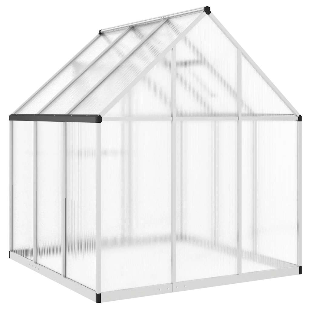 Greenhouse With Base Frame Aluminium