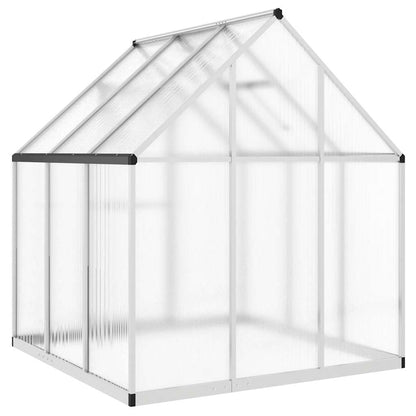 Greenhouse With Base Frame Aluminium