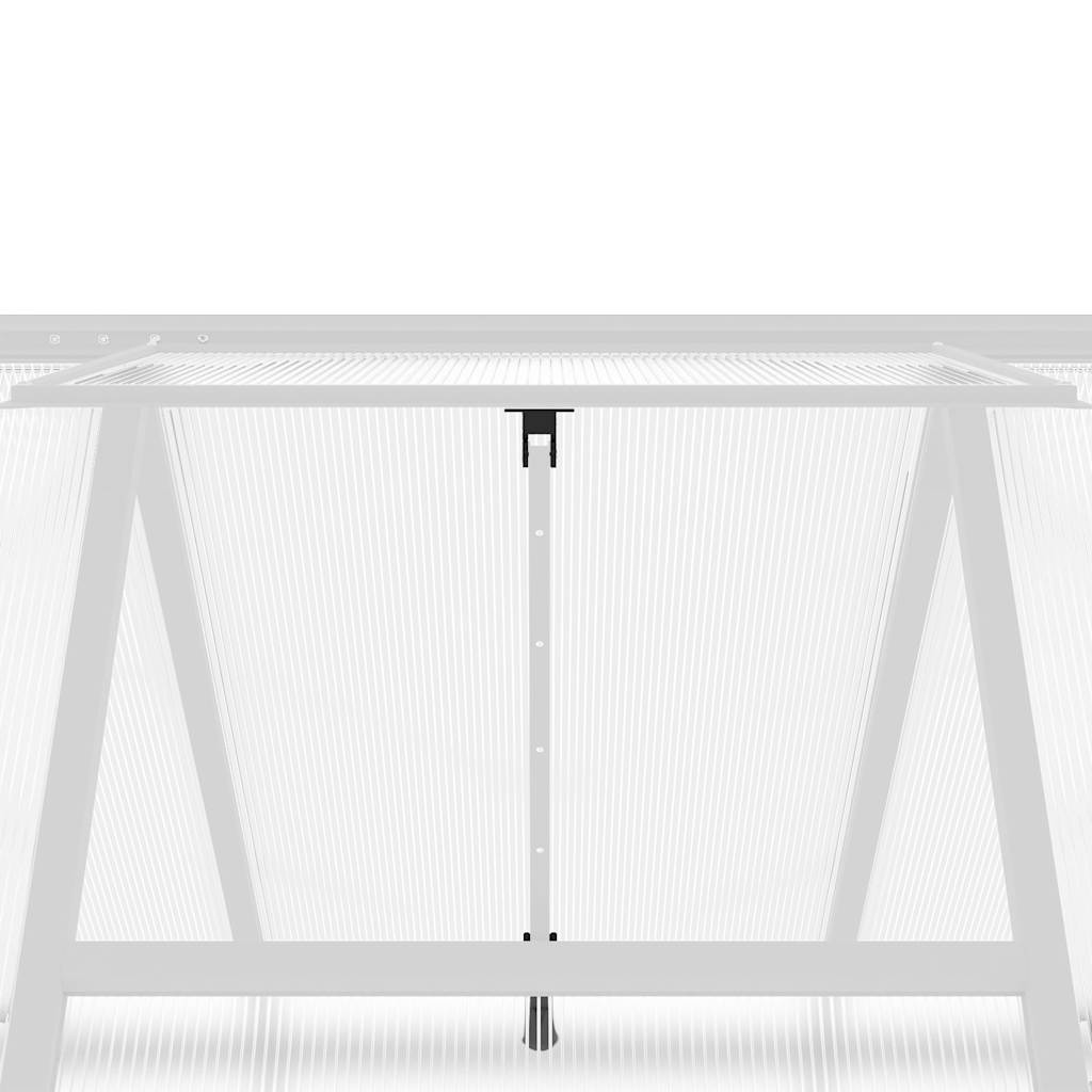 Greenhouse With Base Frame Aluminium