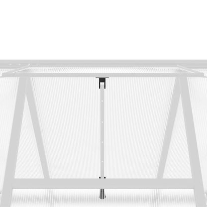 Greenhouse With Base Frame Aluminium