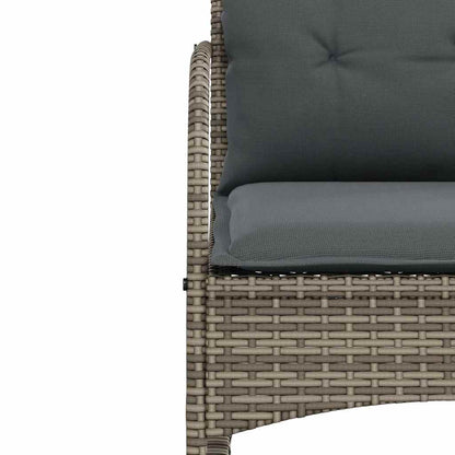 Garden Rocking Chair With Cushions Poly Rattan