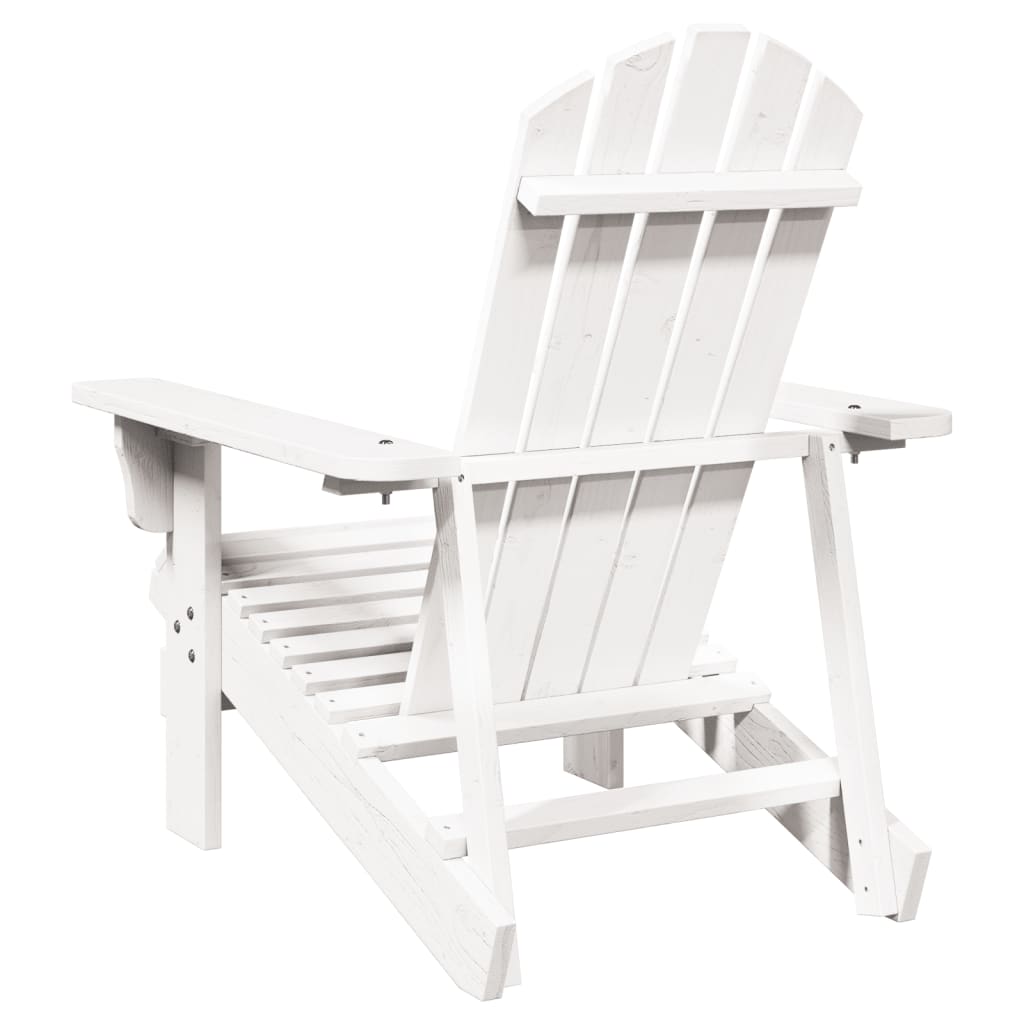 Adirondack Chair 69X85X90.5 Cm Solid Wood Fir
