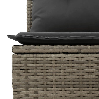 13 Piece Garden Sofa Set With Cushions Poly Rattan