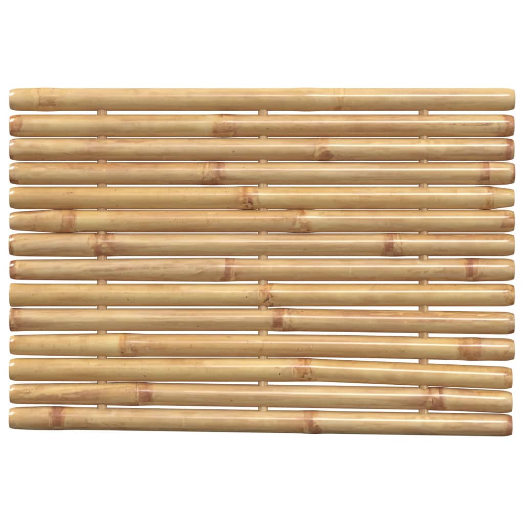 Bath Mats 2 Pcs Bamboo