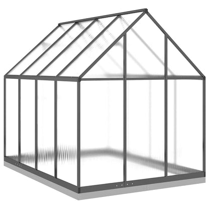 Greenhouse With Base Frame Aluminium