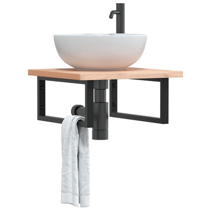 Shelf Brackets For Washbasin 2 Pcs Steel
