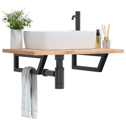 Shelf Brackets For Washbasin 2 Pcs Steel