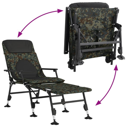 Fishing Bedchair With Adjustable Mud Legs Foldable